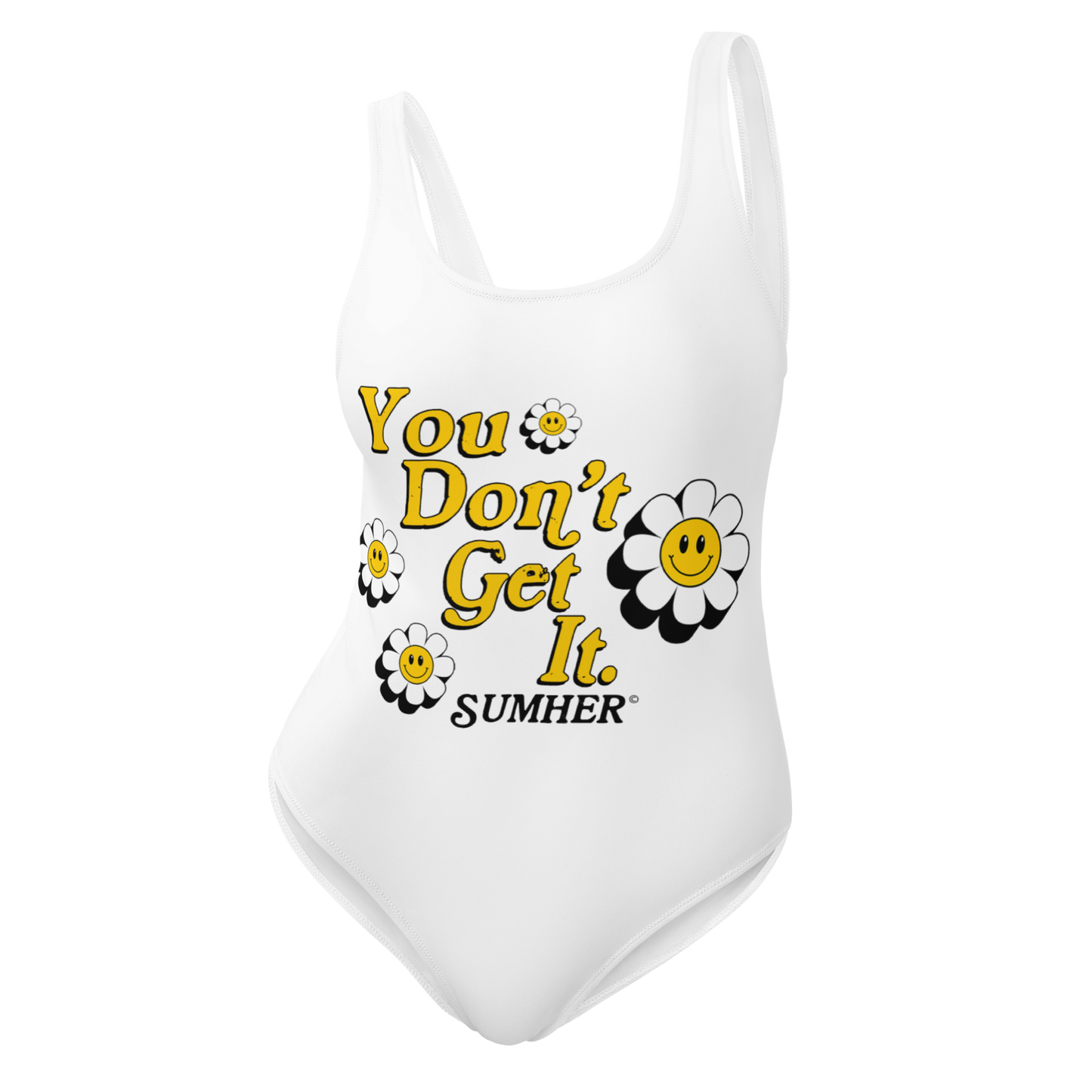 You Don't Get It One-Piece Swimsuit