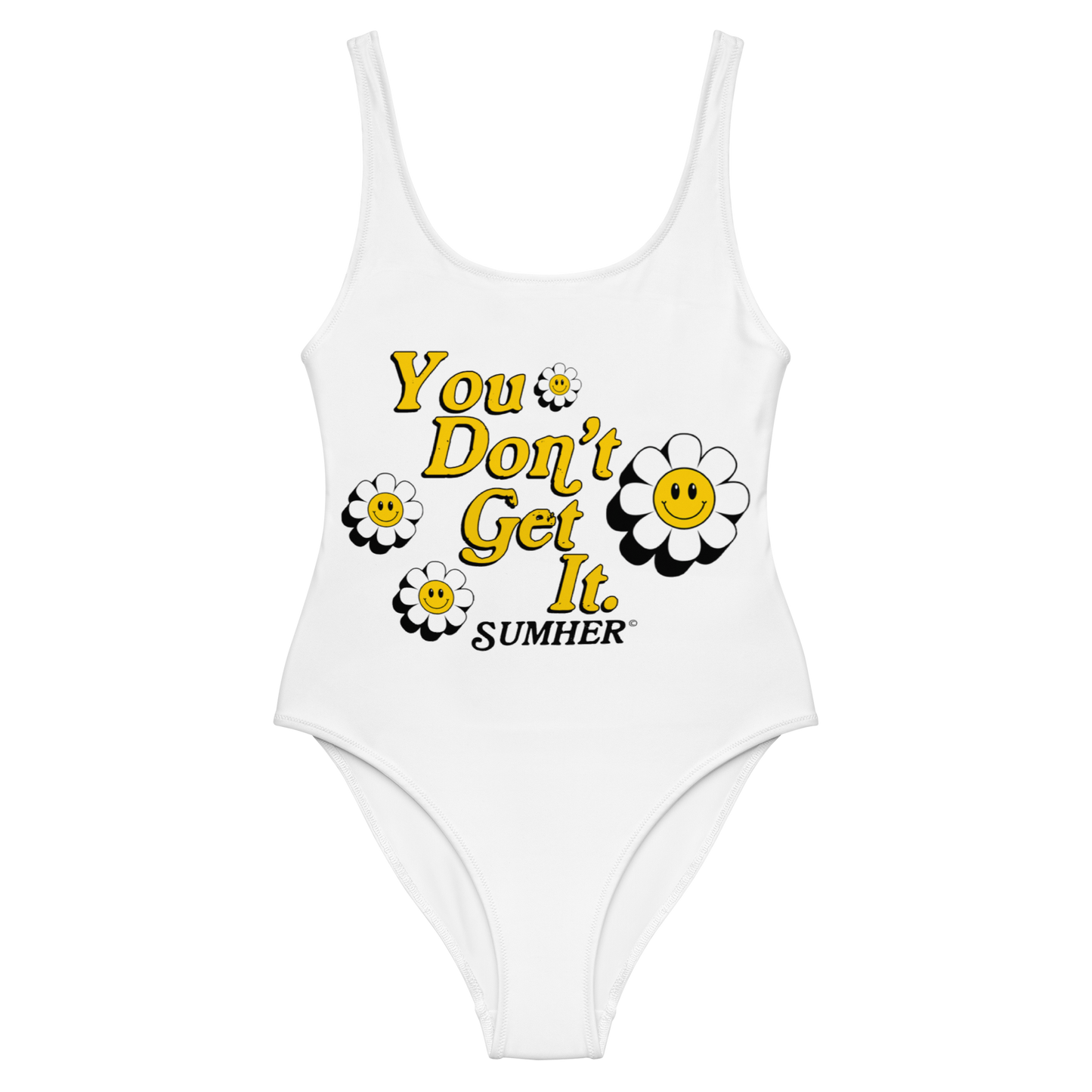 You Don't Get It One-Piece Swimsuit